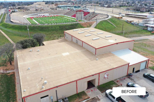 Sweet water ISD field house – Before3